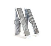 IDMarket - Set de 2 rampes pliables galvanisées spécial chargement