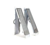 IDMarket - Set de 2 rampes pliables galvanisées spécial chargement