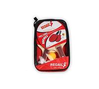 Set de 2 raquettes de Ping Pong et 3 balles avec étui 2 Regail HobbyTech
