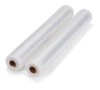 Set de 2 rouleaux universels pour mise sous vide - LIVOO - DOM505 - 2 rouleaux - 28 cm x 3 m - Compatibles machines universelles