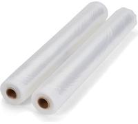 Set de 2 rouleaux universels pour mise sous vide - LIVOO - DOM505 - 2 rouleaux - 28 cm x 3 m - Compatibles machines universelles