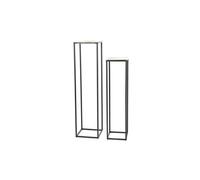 Set De 2 Sellettes Aluminium Gold Doré