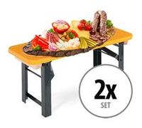 Set de 2 Stagecaptain BB-55 ON Hirschgarten banquette orange G