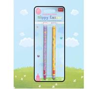 Set de 2 stylos encre effaçable - Legami - Hoppy Easter - Design Pâques - Encre thermosensible - Pointe 0,7 mm