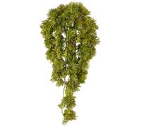 set de 2 suspensions de mousse d'Islande 36 cm - plastique, difficilement inflammable, plante artificielle