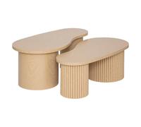 set de 2 tables cloches "Soleya" - Atmosphera créateur d'intérieur