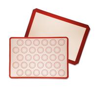 Set de 2 Tapis de Cuisson Silicone Professionnel - 30x40 cm, Antiadhésif et Durable - Idéal pour Four, Pâtisserie, Étaler la Pâte, Idéal pour Pâtisserie, Pain, Biscuits, Macarons