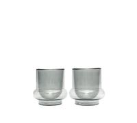 Set de 2 tasses à café Bump gris/vert