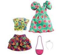 Set de 2 tenues Barbie avec accessoires Multicolore G
