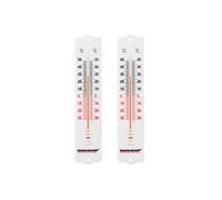 Set de 2 thermomètres d'intérieur avec affichage clair Fackelmann Tecno