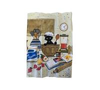 Set De 2 Torchons Chat Pâtissier Kiub