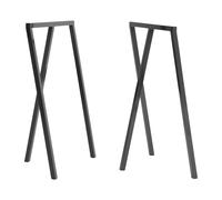HAY Pied de cadre Loop Stand Frame 95 cm Lot de 2 Black