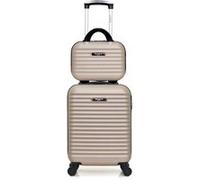 Set de 2 valises BLUESTAR BRAZILIA-H Beige en ABS BEIGE
