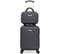 Set de 2 valises BLUESTAR BRAZILIA-H Gris F en ABS