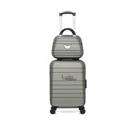 lpb - set de 2 abs aurelia-h 4 roues - kaki dore kaki dore