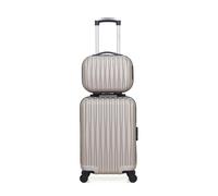 Lot de 2 valises Volga-H : Beige