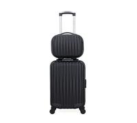 Lot de 2 valises Volga-H : Noir