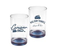 Set de 2 verres 350 ml en S.A.N HOLIDAY TRAVEL & CAMPER ON TOUR