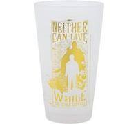 Set de 2 Verres 490ml Collection Golden Magic Design Givré Élégant Harry Potter Transparent Transparent