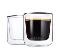 Set de 2 verres à café isolé thermique Nero H 8.5cm / Ø 7.5cm