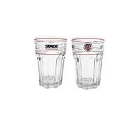 Set de 2 verres à eau Stade Toulousain
