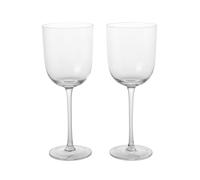 Ferm Living Host Lot de 2 Verres à Vin Blanc Transparent