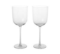 Ferm Living Set de 2 verres à vin rouge Host transparent lxHxP 23x25,5x8,5cm