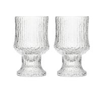 iittala Set de 2 verres à vin rouge Ultima Thule 23cl transparent H x Ø 12,3x7,6cm