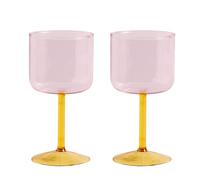 Set de 2 verres à vin Tint H 15cm / Ø 7.5cm