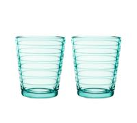 Iittala Verre à eau Aino Aalto 22 cl lot de 2 glauque