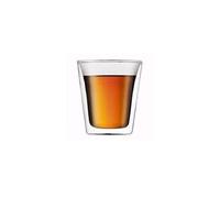 Bodum Set 2 verres Canteen double paroi 0,2 l transparent