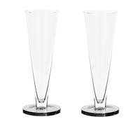 Set de 2 verres de champagne Puck H x Ø 17.3x6.5cm