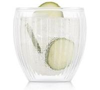Set de 2 verres double paroi Pavina 20 cl - Bodum - Transparent - Verre Transparent G