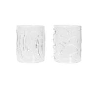 Set de 2 verres haut Doodle WxHxD 18.1x9.5x7.5cm/35cl