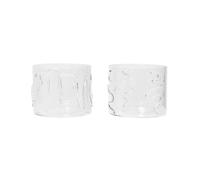 Set de 2 verres low Doodle WxHxD 19x6.5x8cm/20cl