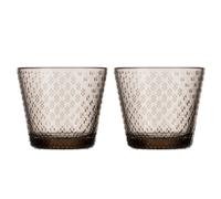 Iittala 2 verres à boire Tundra 29 cl Lin