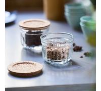 Set de 2 verrines avec couvercle, delice