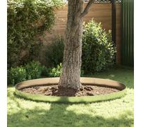 Set de 20 Clôtures de Pelouse Flexibles Acier Galvanisé Bordure Jardin vidaXL