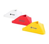Set de 20 cônes triangulaires Pure2Improve Rouge TU Unisex