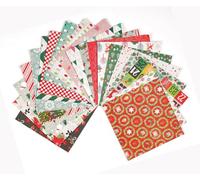 Papier Noël tendance 15,2 cm 20 Feuilles