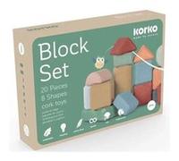 set de 20 pieces Korko small architects Multicolore G