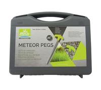 Set de 20 piquets METEOR PEGS L: 20.3 cm + mallette - sols caillouteux ou rocheux