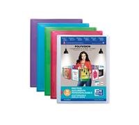 Set de 20 pochettes protège-documents A4 Polyvision 40 vues Modèle aléatoire