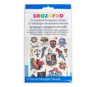 Set de 20 tatouages temporaires pour garçon - Snazaroo