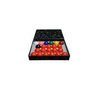 Set de 22 Boules de Billard Snooker en résine 52,4mm - 15 boules rouges et 7 mulitcolores