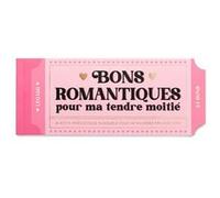 Set de 24 bons irrésistibles Legami Bons romantiques pour ma tendre moitié Rose et Blanc Rose et blanc G