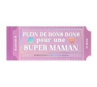 Legami - Bloc de 24 bons pour les mères en français, avec des activités à faire en famille, coupons avec perforation pour les déchirer, idée cadeau, thème de la mère, 20,3 x 8,4 cm