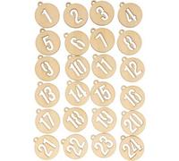Set De 24 Chiffres Bois
