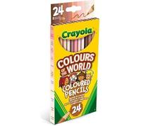 Set De 24 Crayons De Couleur Goliath Crayola Colours Of The World