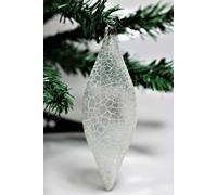 set de 24 décorations pour arbre de Noël avec paillettes